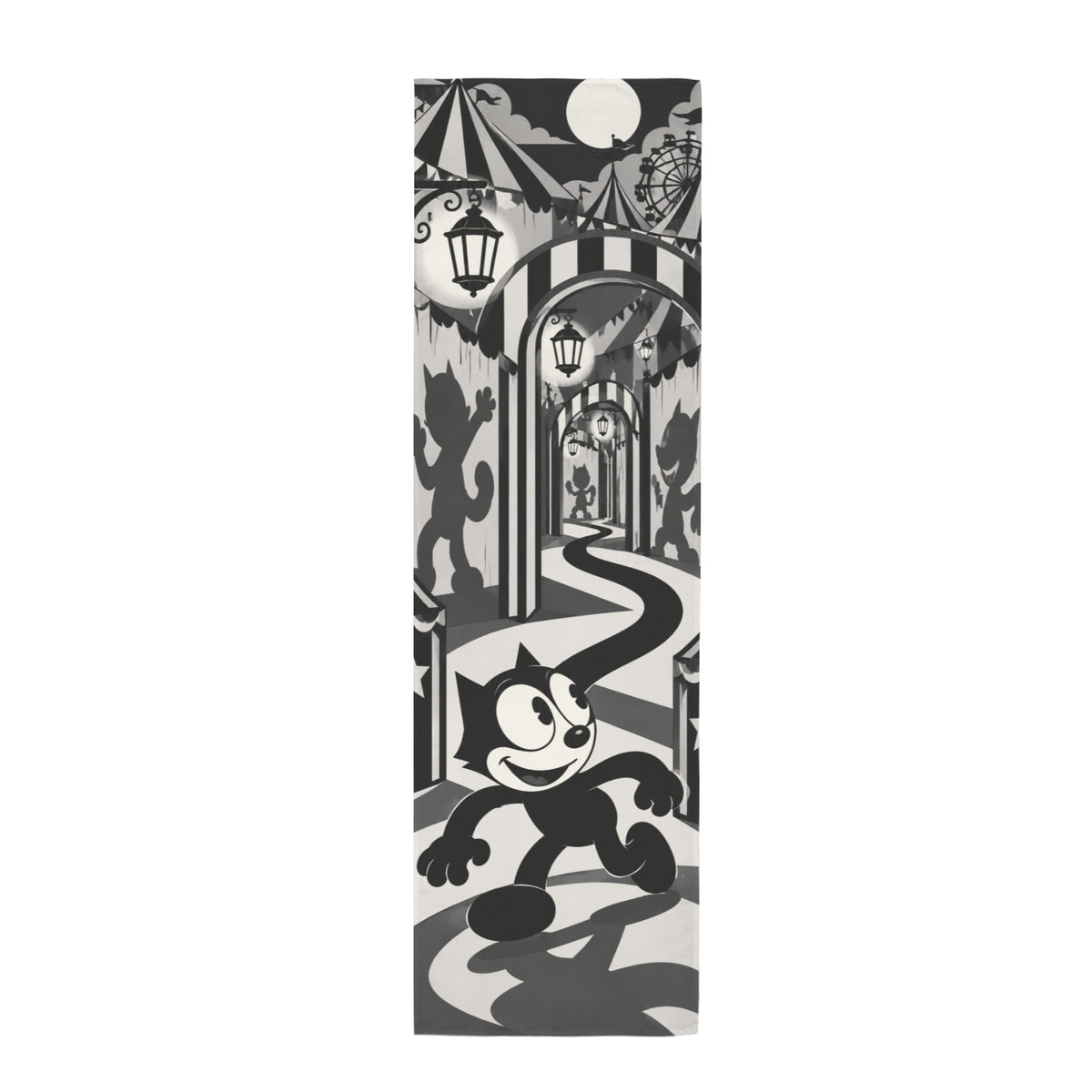 Carnival Shadow Maze 12 x 40 in Polyester Peach Skin Tapestry