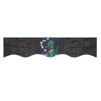 Library After Dark — 200cm x 43.1cm Fireplace Cloth (QUE)