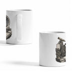 Paget Sherlock Attic Constellation Map 11 oz White Ceramic Mug