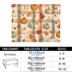 Farmhouse 178cm x 140cm Rectangular Tablecloth 70x55inch (QUE)