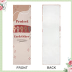 Protect Each Other 12 x 40 in Polyester Peach Skin Tapestry