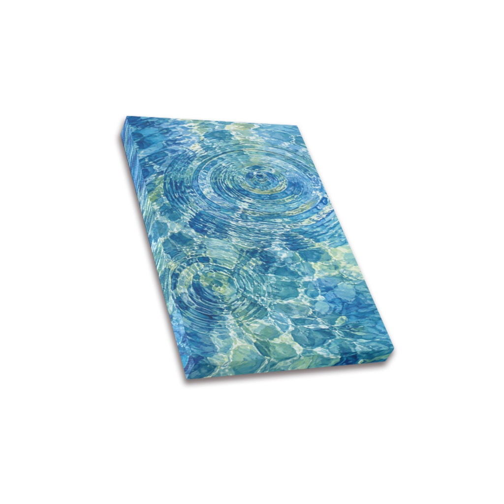 H2O Ripple Study Frame Canvas Print 8"x10"