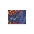Grand Canyon Starry Bend Frame Canvas Print 8"x10"