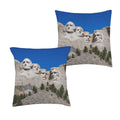 Mount Rushmore granite horizon 16 x 16 in Envelope Pillow Case