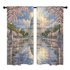 Capitol Reflection After Spring Rain 52 x 84 in Window Curtain Set