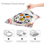 Dia de los Muertos Marigold Path 16 x 16 in Envelope Pillow Case