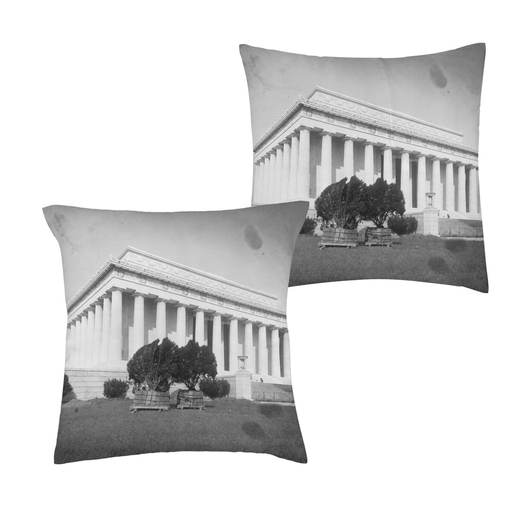 Lincoln Memorial 16 x 16 in Envelope Pillow Case