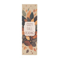 Cozy Fall Reading 12 x 40 in Polyester Peach Skin Tapestry