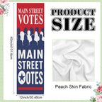 Main Street Votes 12 x 40 in Polyester Peach Skin Tapestry