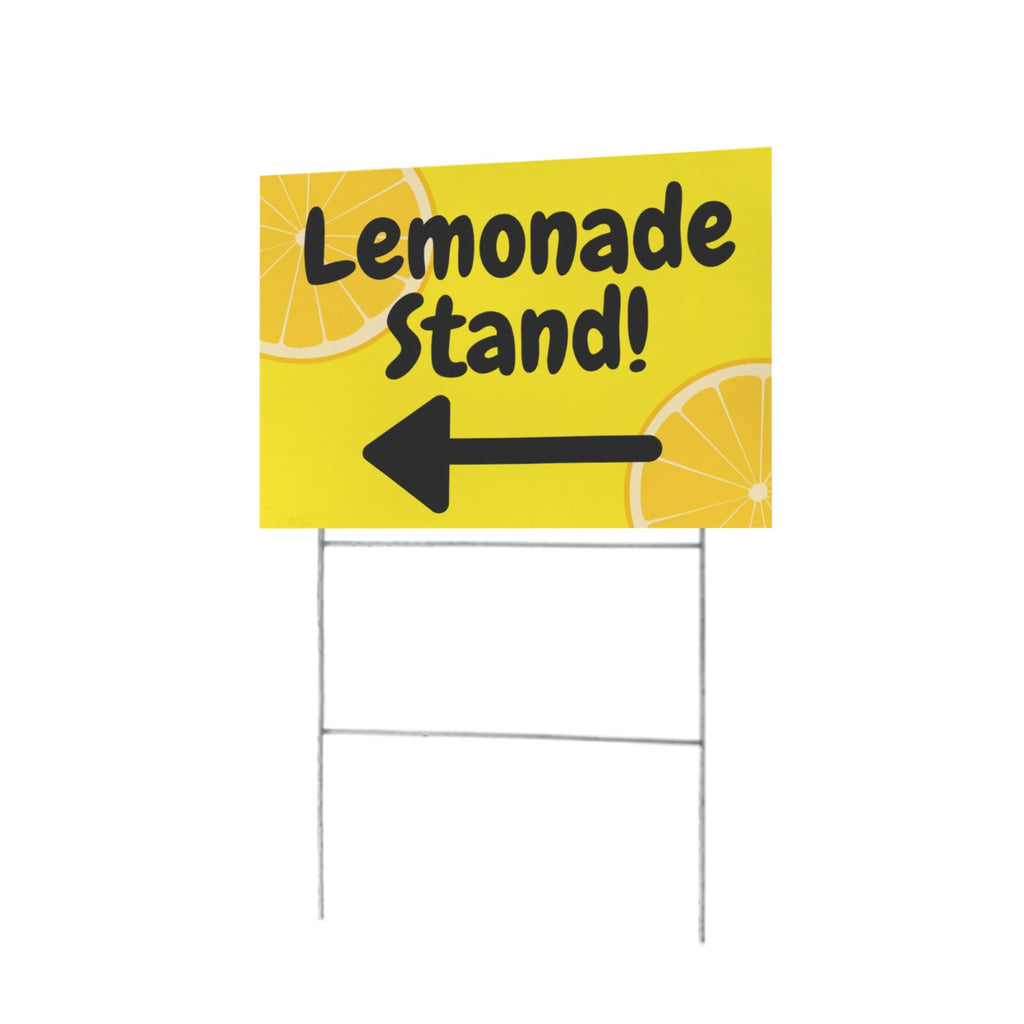 Lemonade Stand 12 x 9 in House Sign