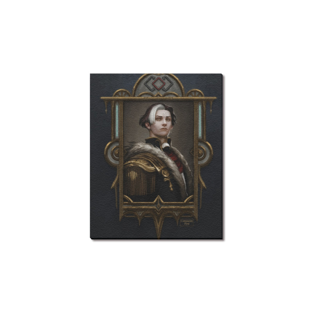 Community First Warrior Portrait Frame Canvas Print 8"x10"