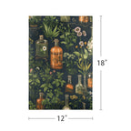Botanical Still Life 12 x 18 in Garden Flag
