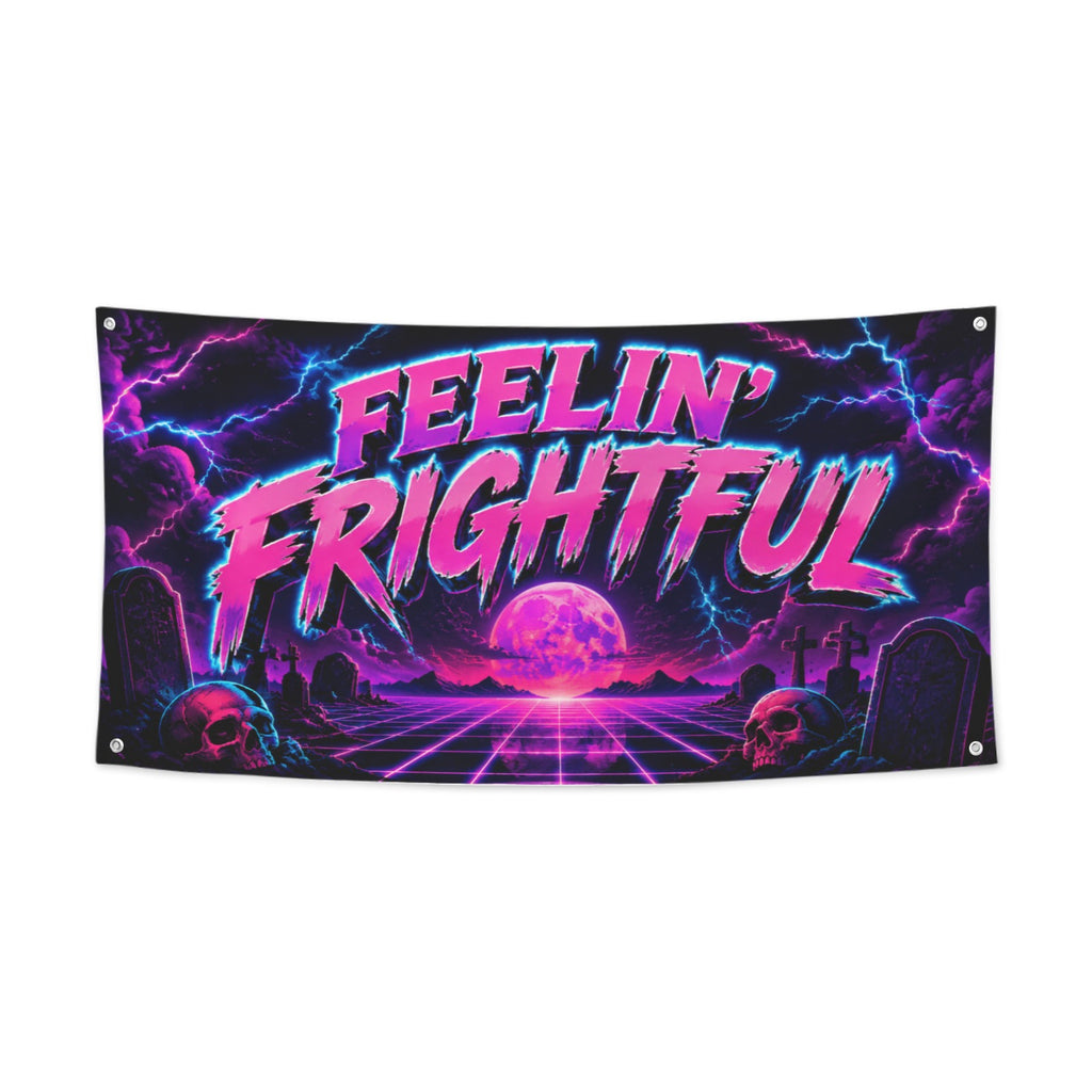 Feelin Frightful 47 x 24 in Festival Banner