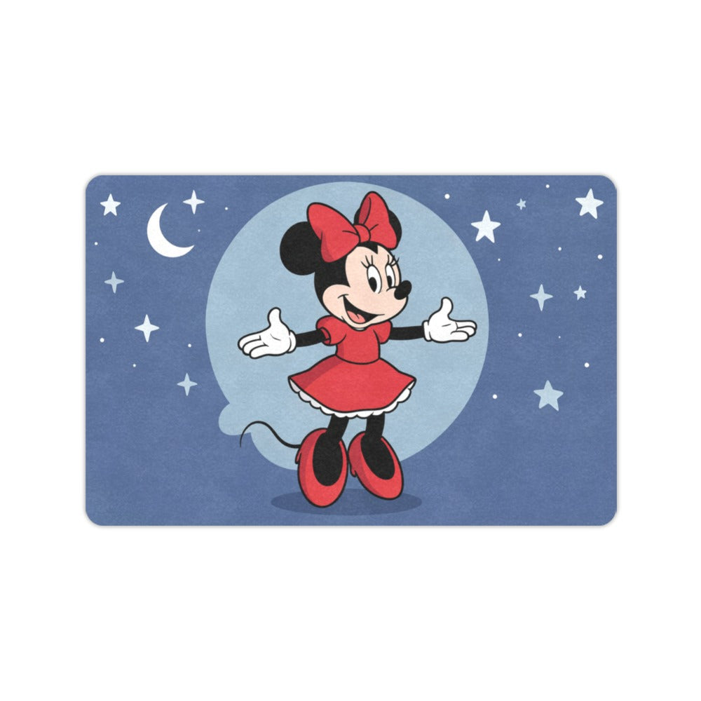 Minnie Moonlit Tail Dance 23.6 x 15.7 in Doormat