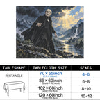 Phantom Valley 178cm x 140cm Rectangular Tablecloth 70x55inch (QUE)