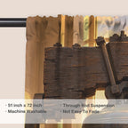 Liberty Bell Amber Gallery — 51 x 72 in Door Curtain (QUE)