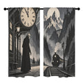 Count Orlok Mountain Rail 52 x 84 in Window Curtain Set