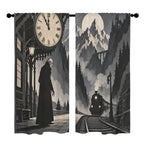 Count Orlok Mountain Rail 52 x 84 in Window Curtain Set