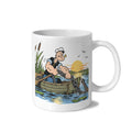 Popeye Marsh Skiff Anchor Chain 11 oz White Ceramic Mug