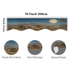 Ochre Desert Moon 200cm x 43.1cm Fireplace Cloth (QUE)