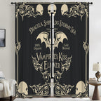Vampire Elixir Ship Log 52 x 84 in Window Curtain Set
