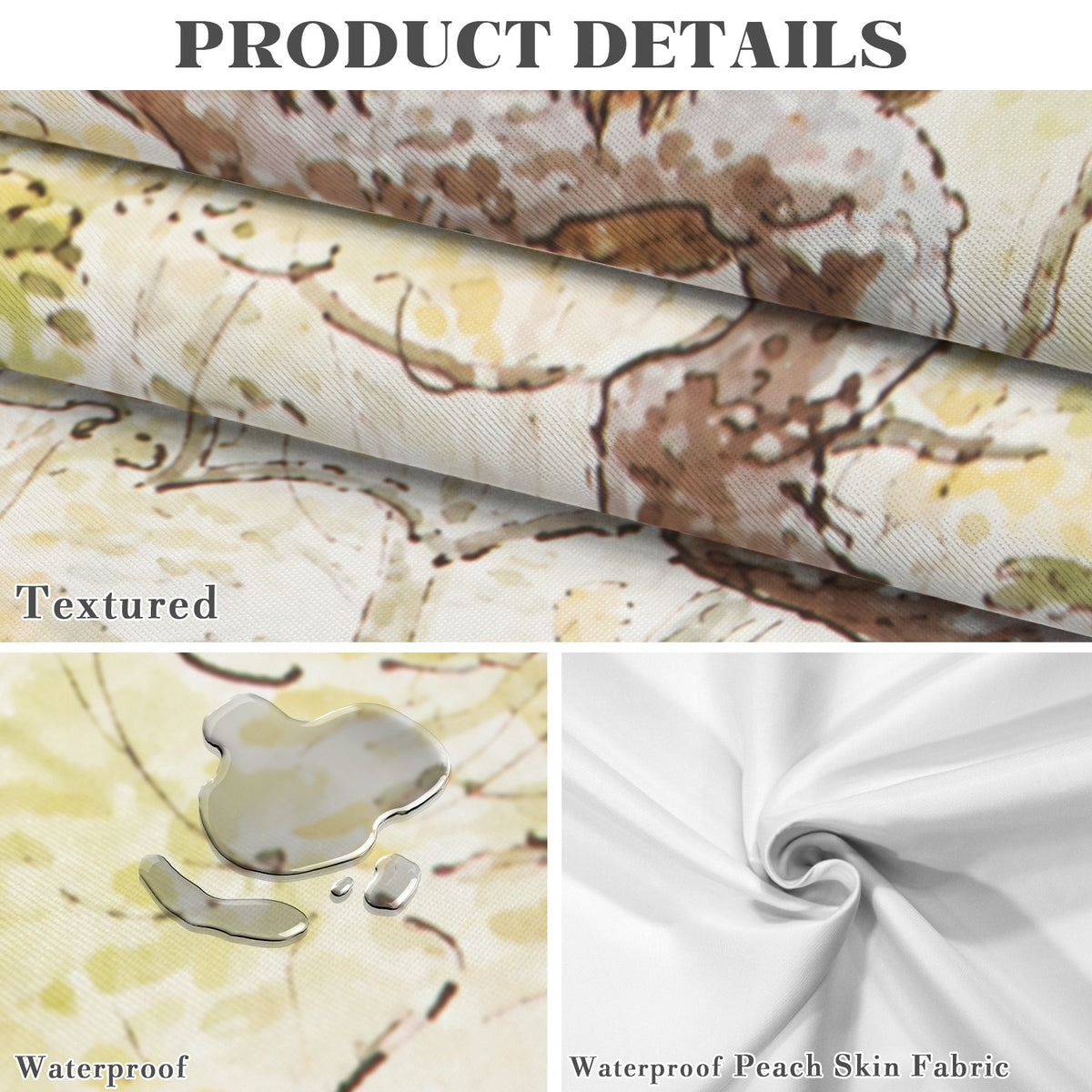 Squirrel Harvest 178cm x 140cm Rectangular Tablecloth 70x55inch (QUE)