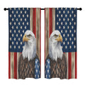 Community Parade of Flags 52 x 84 in Window Curtain Set