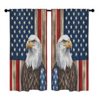 Community Parade of Flags 52 x 84 in Window Curtain Set
