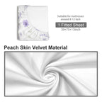 Joyful Maximalist Garden Fitted Sheet 39x75x13inch (QUE)