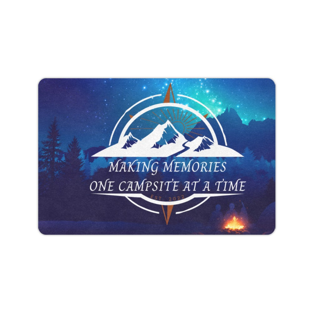 Campsite Mountain Memories Doormat 23.6 x 15.7 in Doormat
