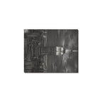 Empire State Art Deco Night Frame Canvas Print 8"x10"
