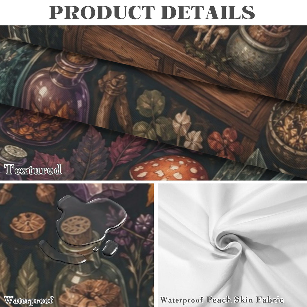 Apothecary Cabinet 178cm x 140cm Rectangular Tablecloth 70x55inch (QUE)