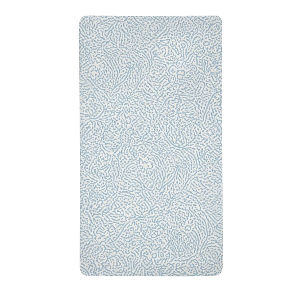 Pattern On Pattern Bouquet Fitted Sheet 39x75x13inch (QUE)
