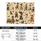Halloween Parade 178cm x 140cm Rectangular Tablecloth 70x55inch (QUE)