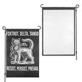 Foxtrot Delta Tango Resist Persist Prevail 12 x 18 in Garden Flag
