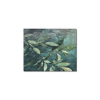 Jade Garden After Rain Frame Canvas Print 8"x10"