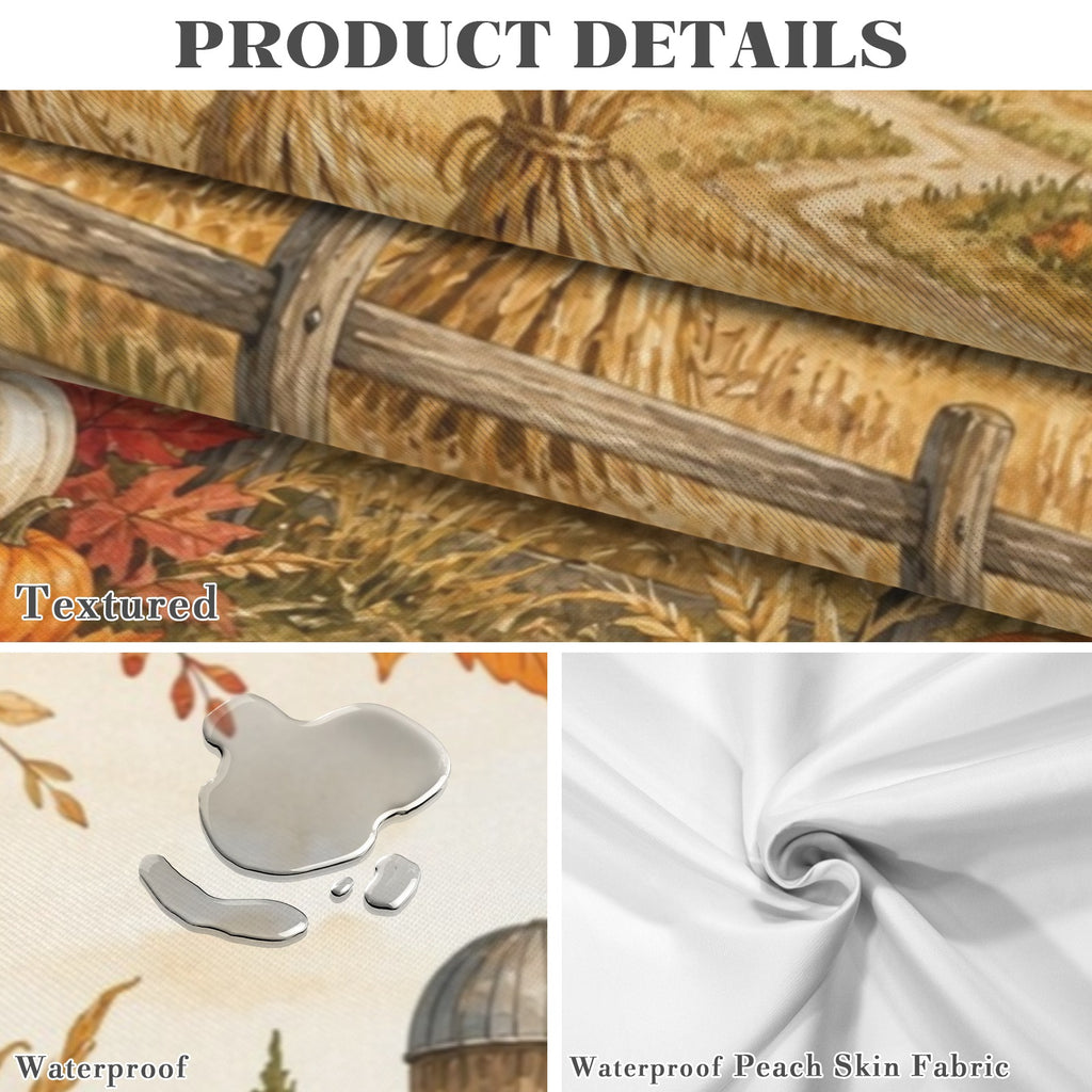 Barn 178cm x 140cm Rectangular Tablecloth 70x55inch (QUE)