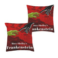 Green Hand Red Cover 16 x 16 in Envelope Pillow Case