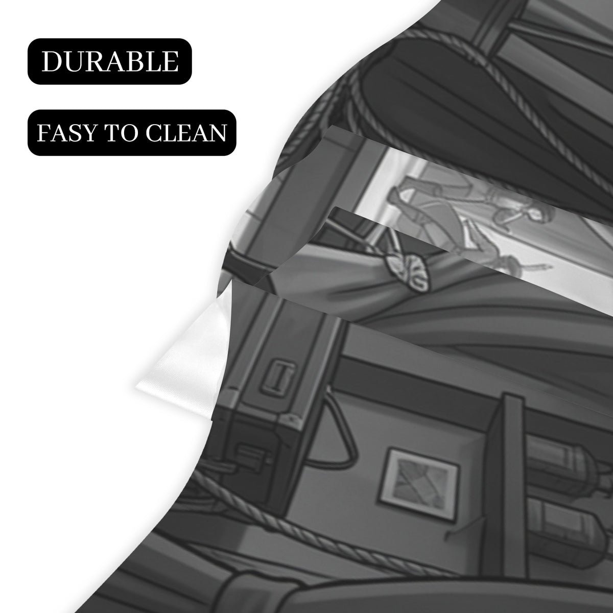 Theater Backstage — 200cm x 43.1cm Fireplace Cloth (QUE)