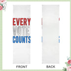 Every Vote Counts 12 x 40 in Polyester Peach Skin Tapestry