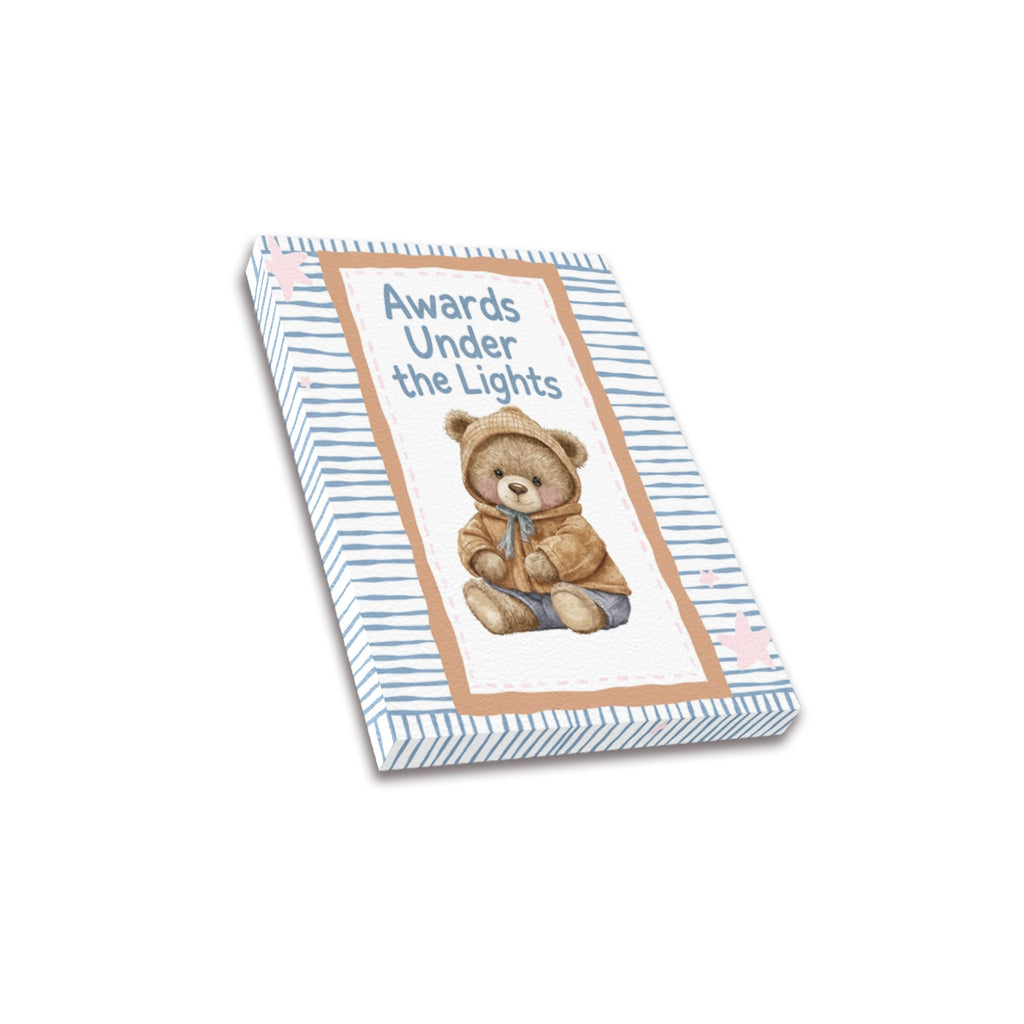 Awards Under the Lights Teddy Bear Frame Canvas Print 8"x10"