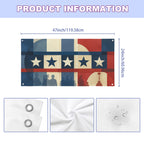 Measured Stars of Honor 47 x 24 in Festival Banner