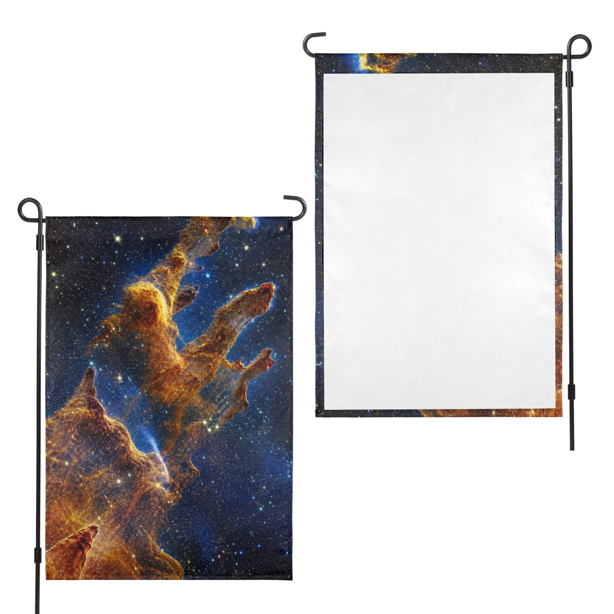Pillars of Creation Nebula 12 x 18 in Garden Flag
