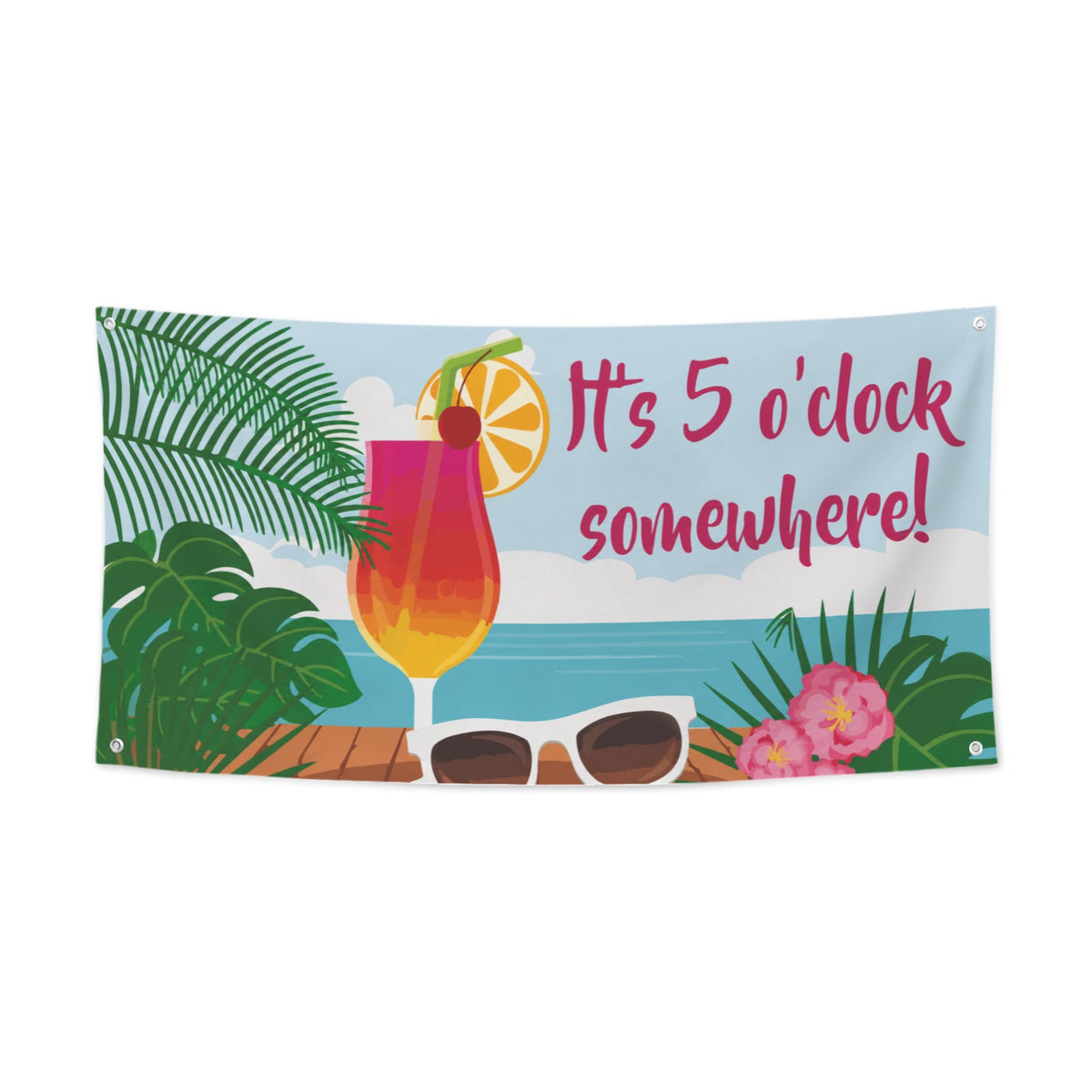 Pop Art Beer Cheers 12 x 18 in Garden Flag