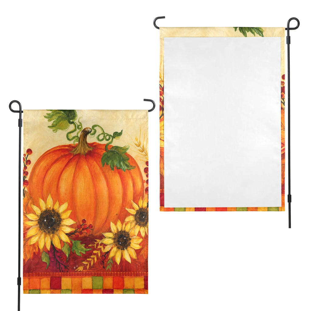 Hayride Maples 12 x 18 in Garden Flag