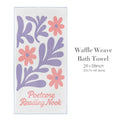 Poetcore Reading Nook 29"x58" (QUE) Waffle Weave Bath Towel