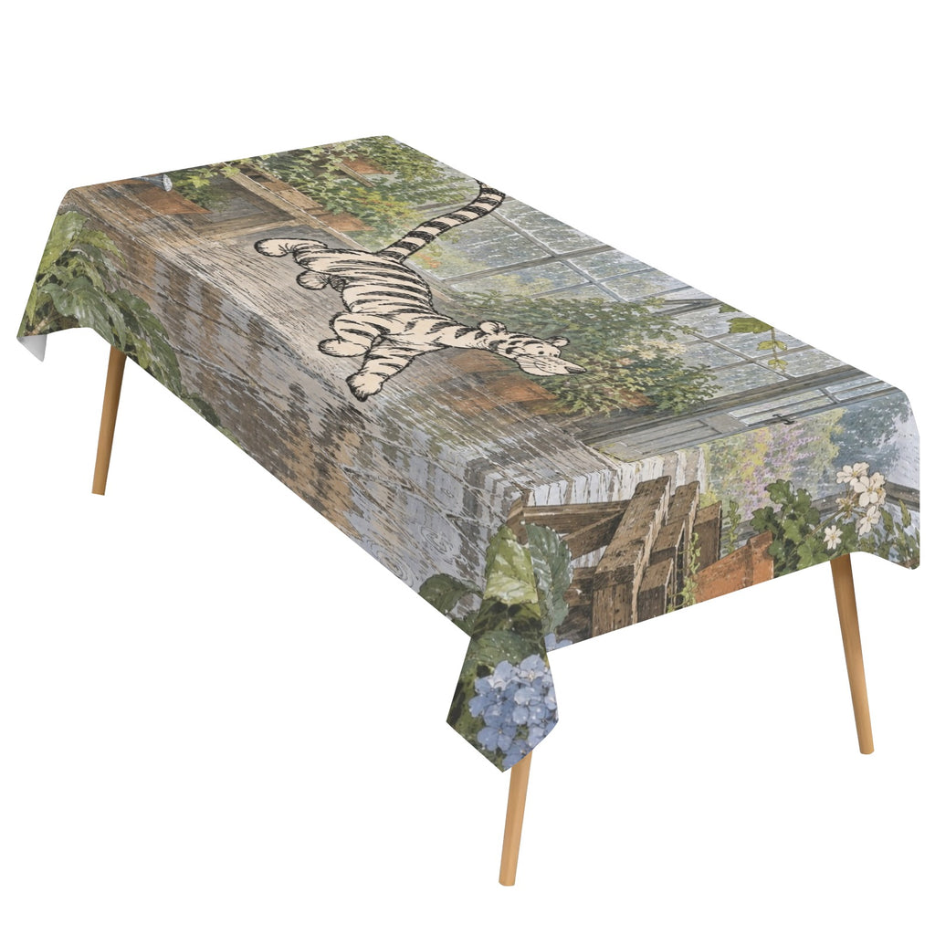 Tigger Glasshouse 178cm x 140cm Rectangular Tablecloth 70x55inch (QUE)