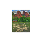 Forward Together Red Rock Valley Frame Canvas Print 8"x10"