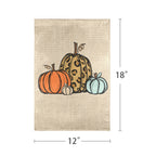 Gourd Acorn Scatter 12 x 18 in Garden Flag