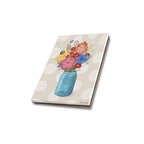 Marigold Candle Garden Frame Canvas Print 8"x10"